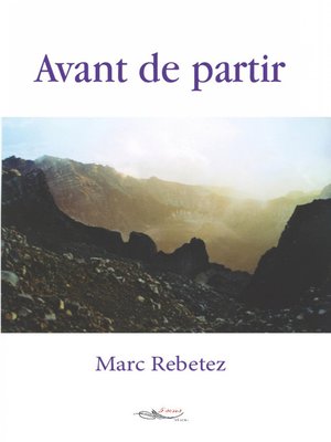 cover image of Avant de partir